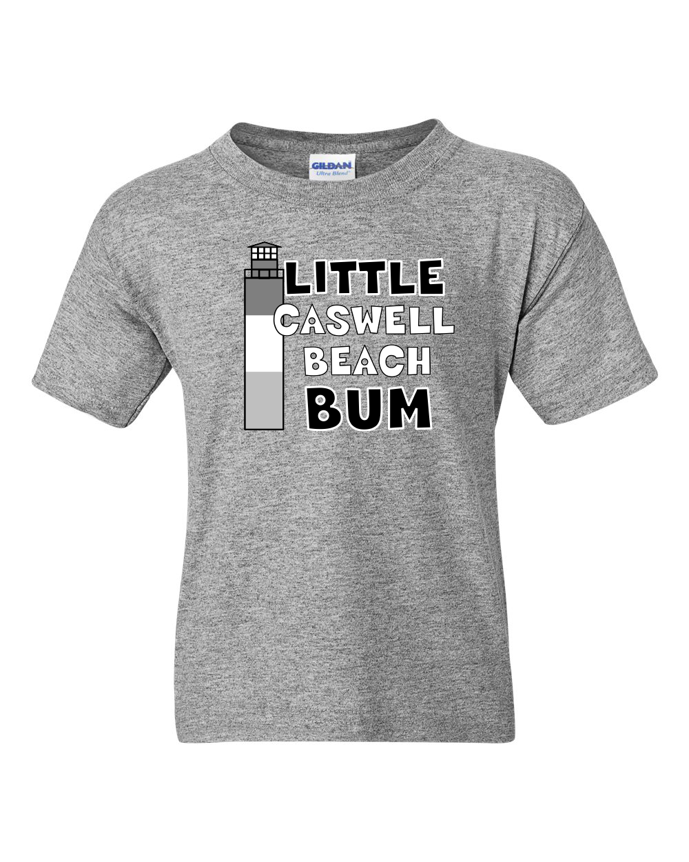 Caswell Beach Bum Youth Unisex Premium T-Shirt (Click to see all available colors)