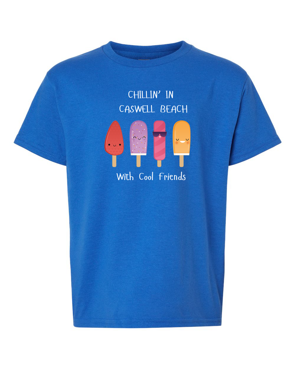 Caswell Chillin Youth Unisex Premium T-Shirt (Click to see all available colors)
