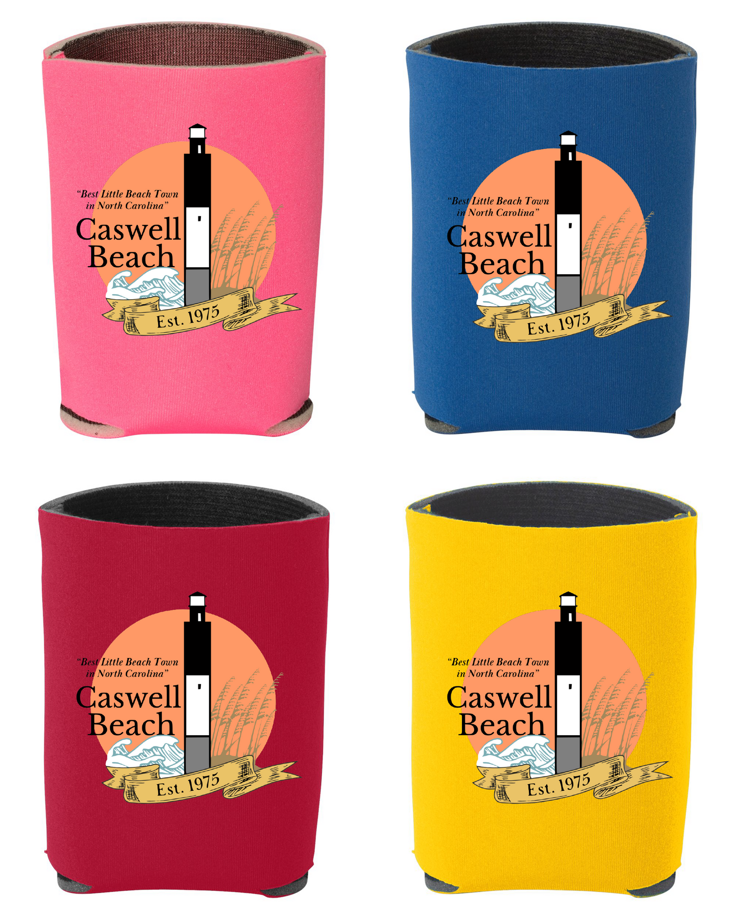 Caswell Beach Premium Foam Can Cooler