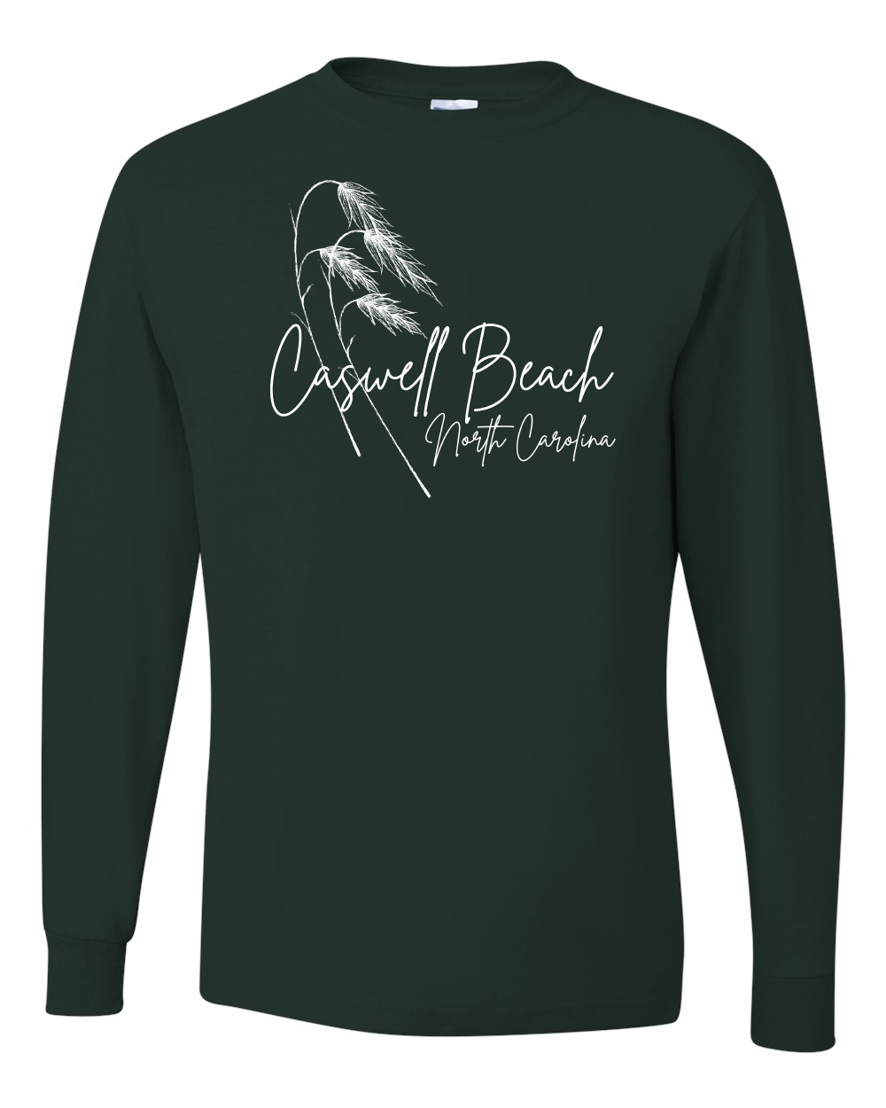 Caswell Seagrass Unisex Long Sleeve T-Shirt (Click to see all colors)