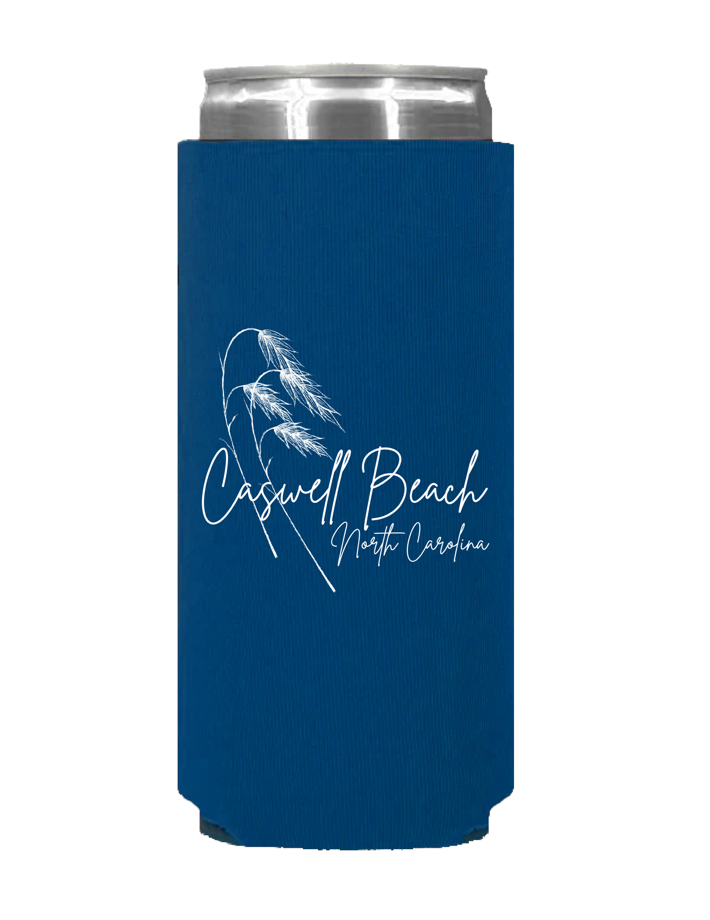 Caswell Seagrass Premium Foam Slim Can Cooler (Click for more colors)