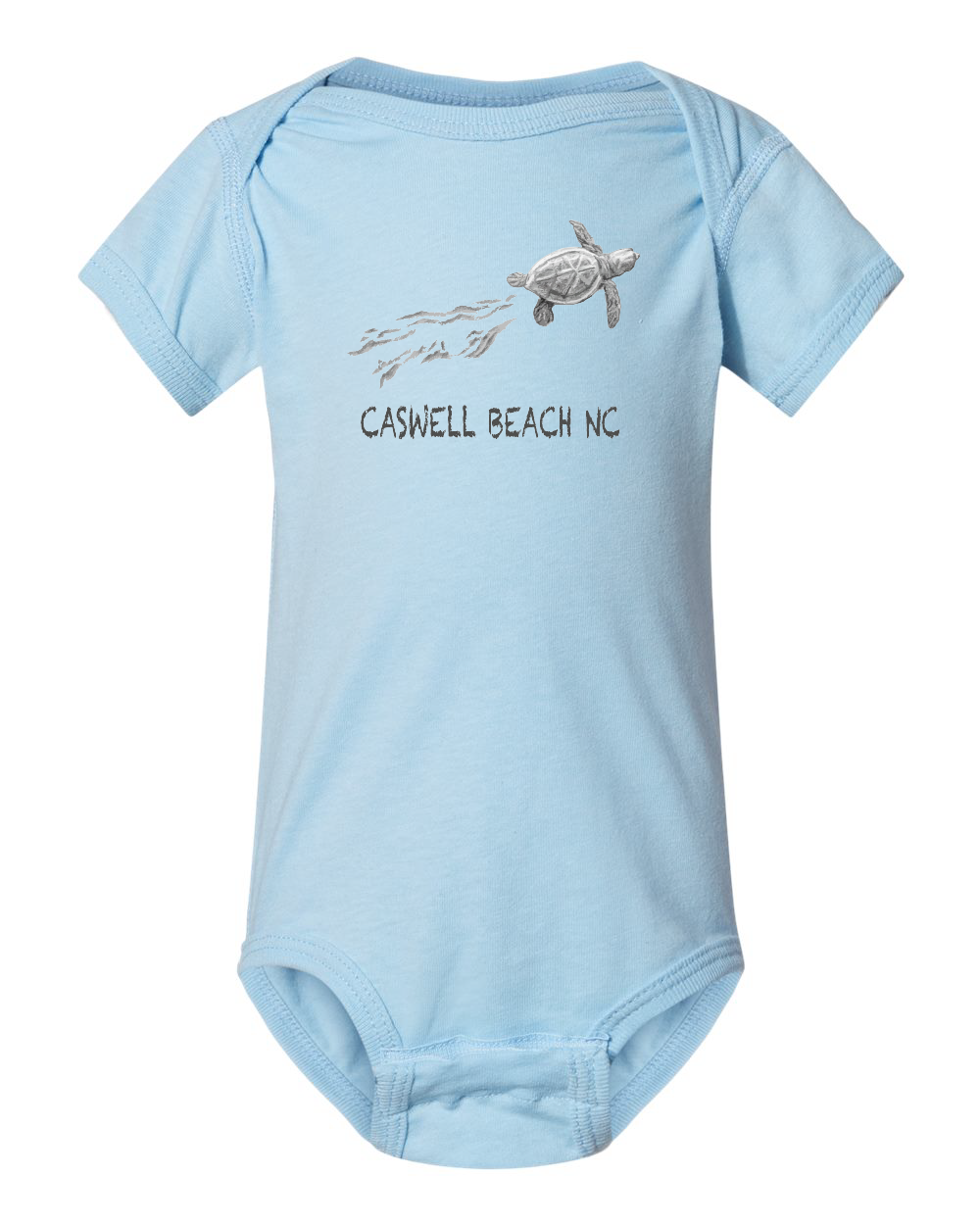Caswell Turtle Infant Jersey Bodysuit (click for more colors)
