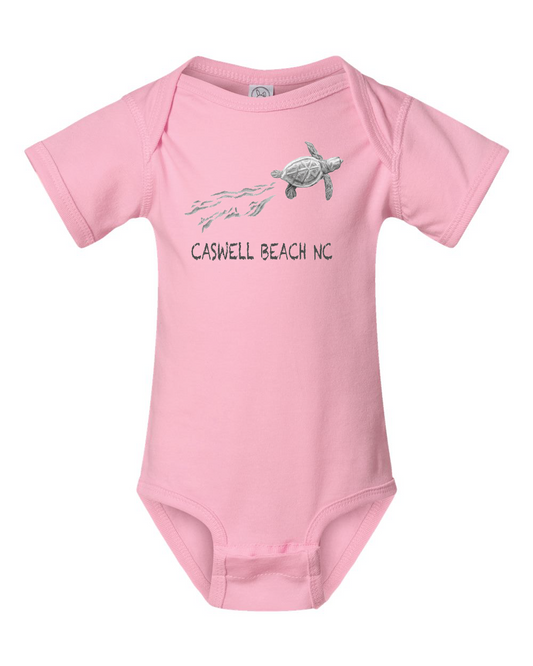 Caswell Turtle Infant Jersey Bodysuit (click for more colors)
