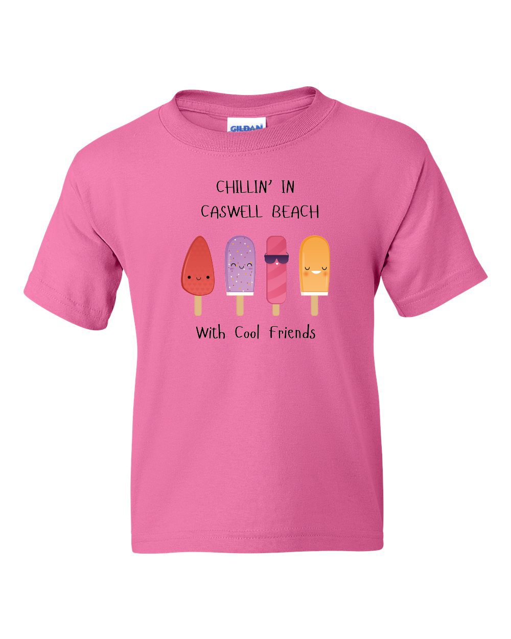 Caswell Chillin Youth Unisex Premium T-Shirt (Click to see all available colors)