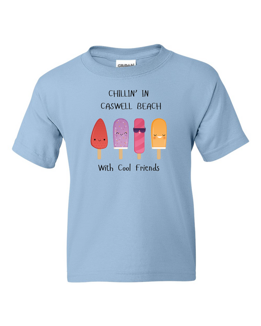 Caswell Chillin Youth Unisex Premium T-Shirt (Click to see all available colors)