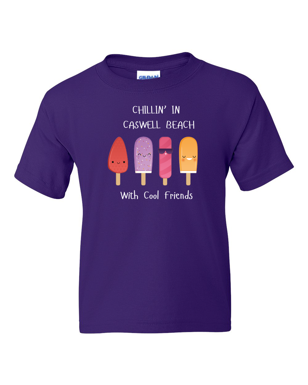 Caswell Chillin Youth Unisex Premium T-Shirt (Click to see all available colors)
