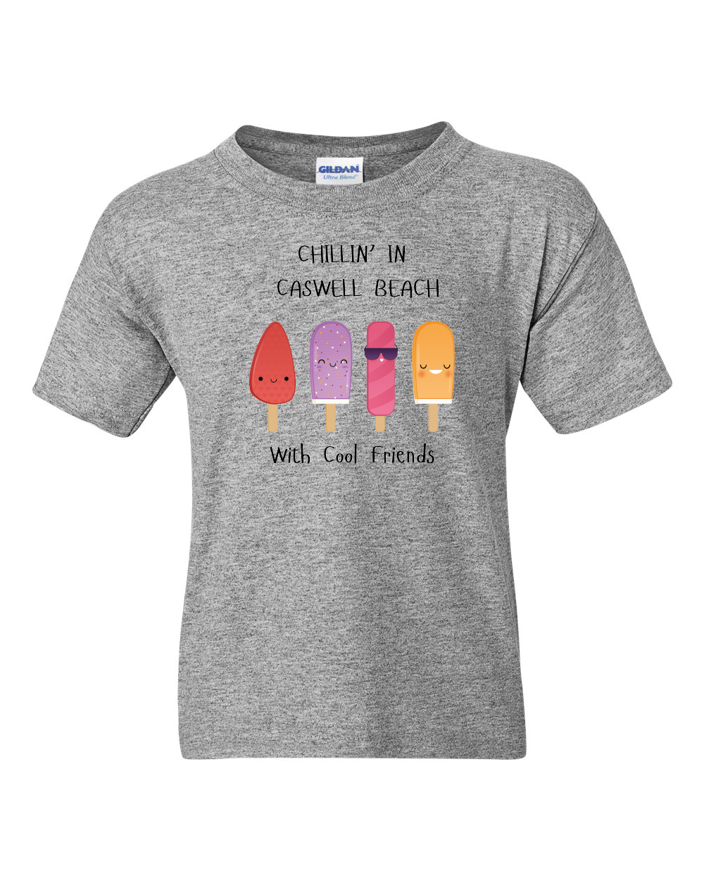 Caswell Chillin Youth Unisex Premium T-Shirt (Click to see all available colors)