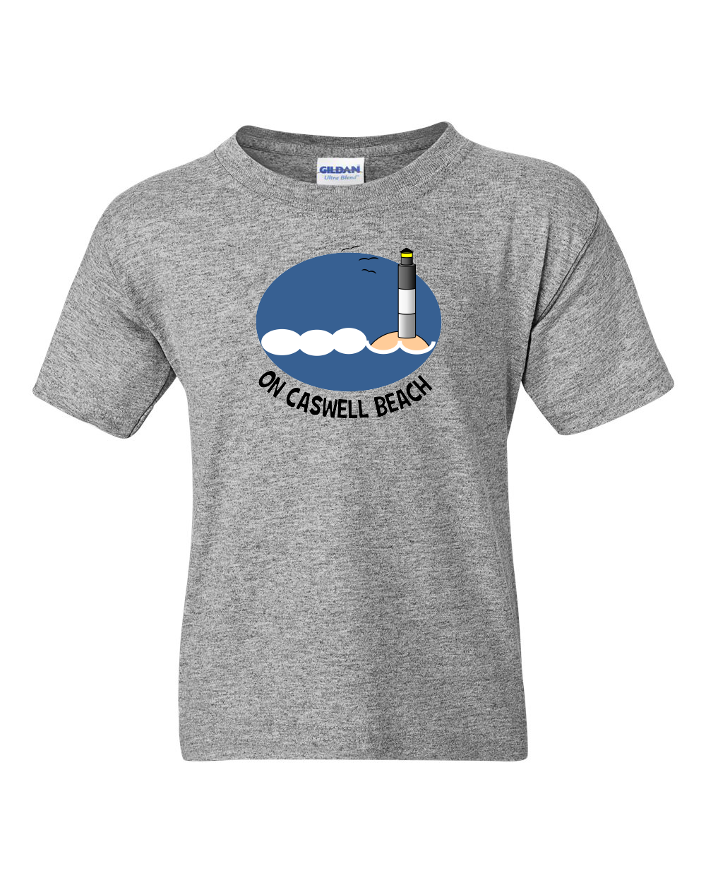 On Caswell Beach Youth Unisex Premium T-Shirt (Click to see all available colors)