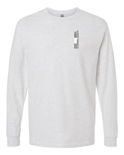 Caswell Lighthouse Diagram Unisex Heavy Cotton™ Long Sleeve T-Shirt - 5400 (Click to see all colors)