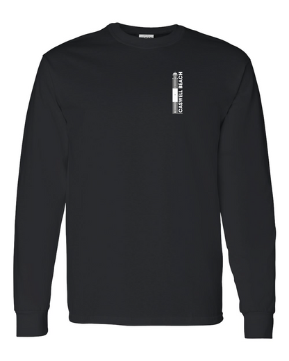 Caswell Lighthouse Diagram Unisex Heavy Cotton™ Long Sleeve T-Shirt - 5400 (Click to see all colors)