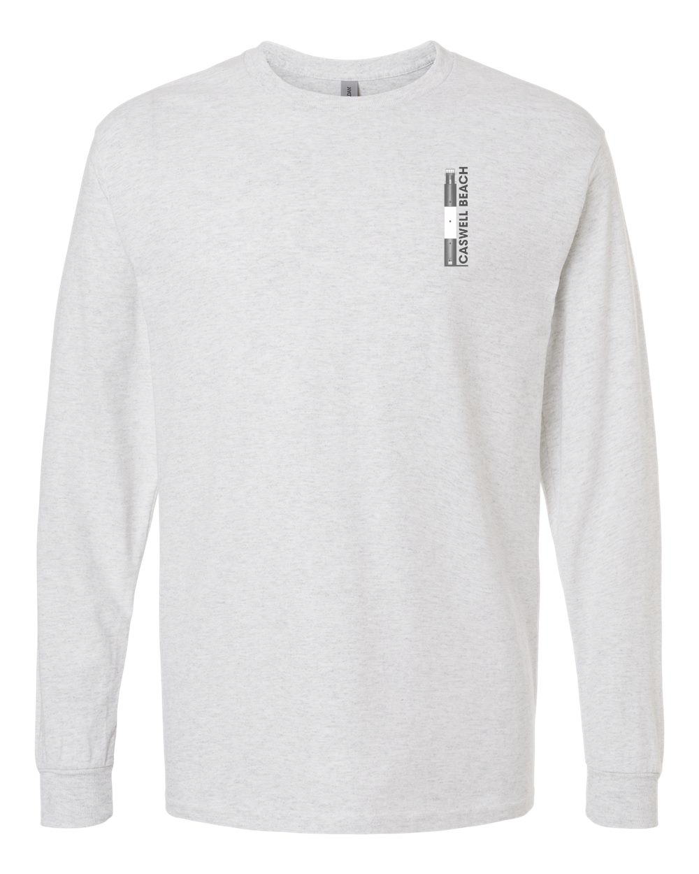 Caswell Lighthouse Diagram Unisex Heavy Cotton™ Long Sleeve T-Shirt - 5400 (Click to see all colors)