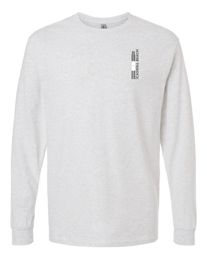 Caswell Lighthouse Diagram Unisex Heavy Cotton™ Long Sleeve T-Shirt - 5400 (Click to see all colors)