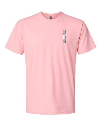 Oak Island Lighthouse Diagram Unisex T-Shirt (Click to see all available colors) #6210