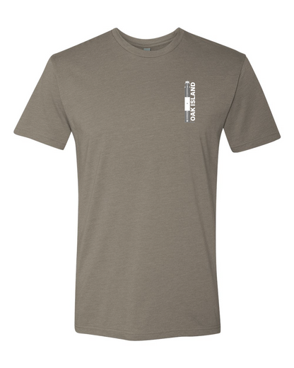 Oak Island Lighthouse Diagram Unisex T-Shirt (Click to see all available colors) #6210