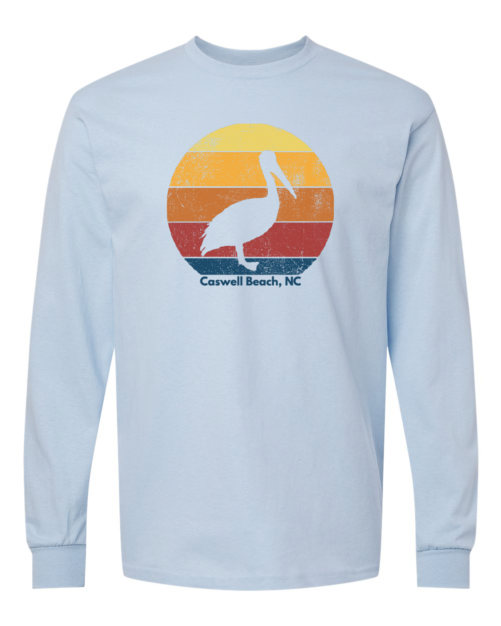 Caswell Pelican Unisex Heavy Cotton™ Long Sleeve T-Shirt - 5400 (Click to see all colors)