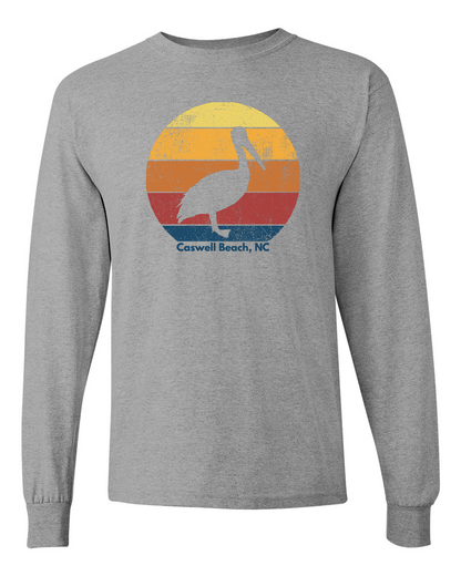 Caswell Pelican Unisex Heavy Cotton™ Long Sleeve T-Shirt - 5400 (Click to see all colors)