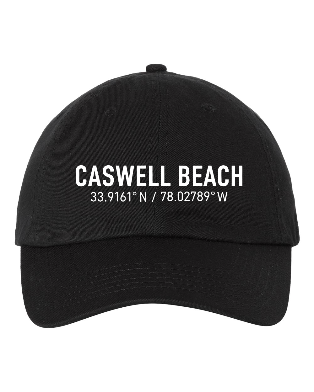 Caswell Beach Longitude Latitude Classic Unisex Dad Hat