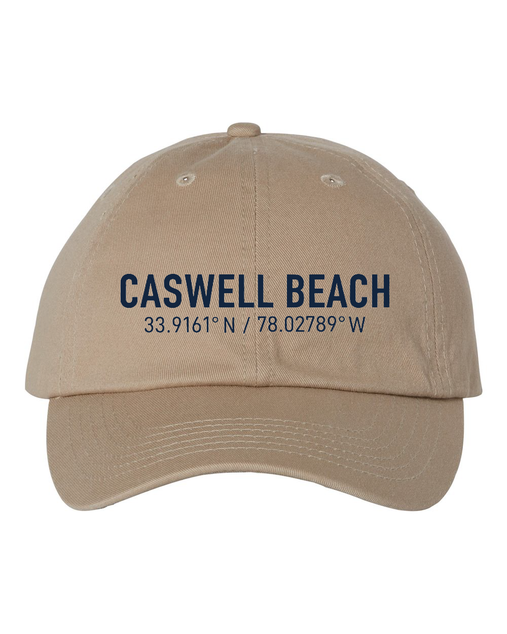 Caswell Beach Longitude Latitude Classic Unisex Dad Hat