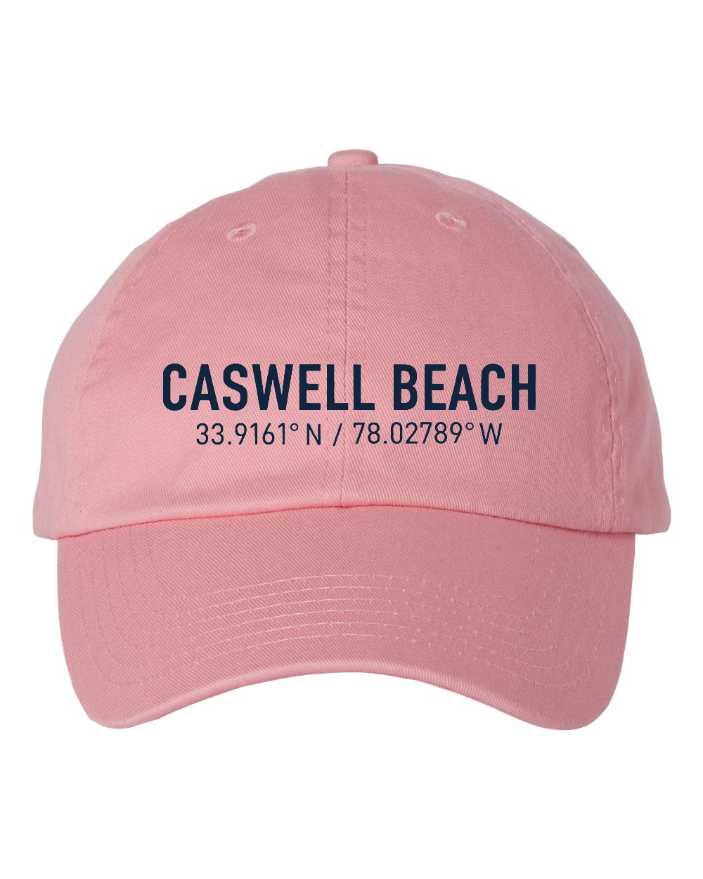 Caswell Beach Longitude Latitude Classic Unisex Dad Hat