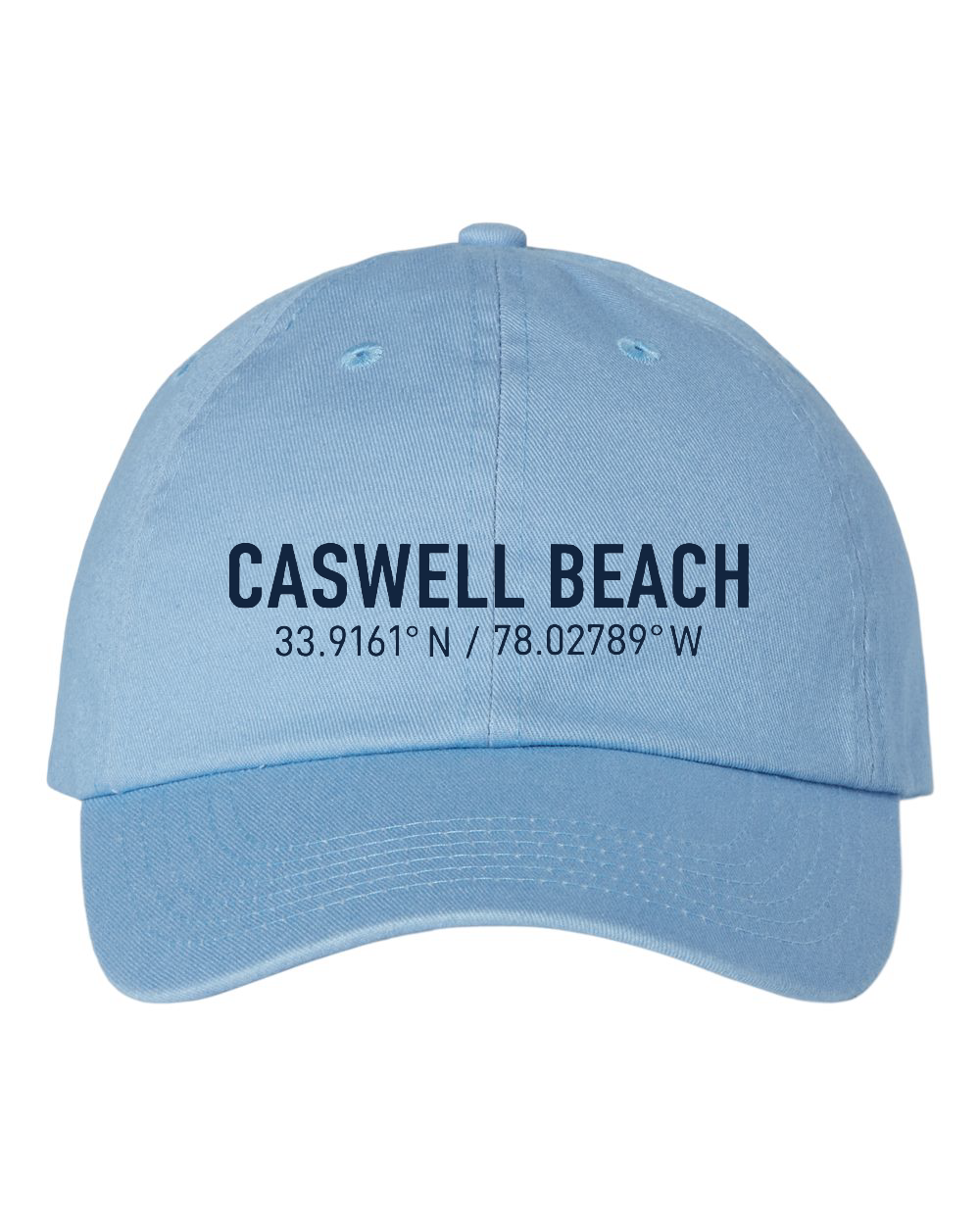 Caswell Beach Longitude Latitude Classic Unisex Dad Hat