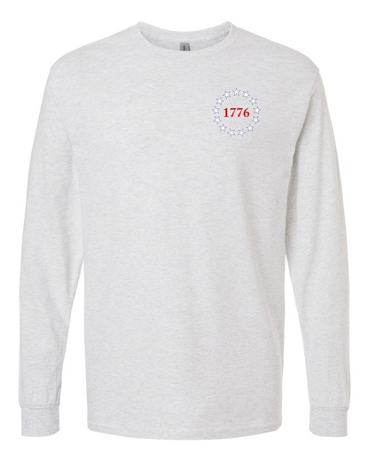 Caswell 250th Continental Unisex Heavy Cotton™ Long Sleeve T-Shirt - 5400 (Click to see all colors)