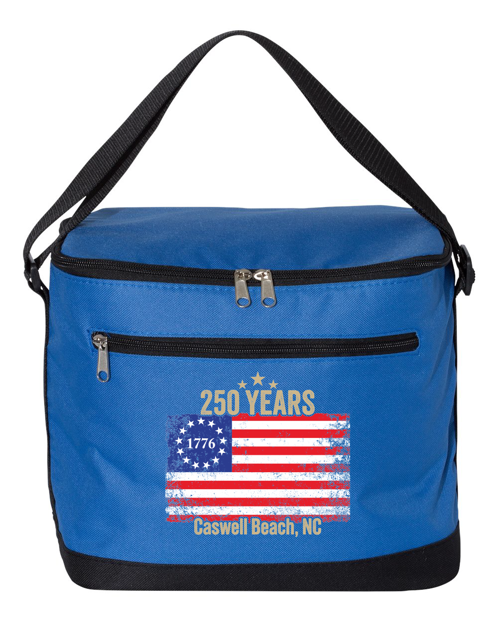 Caswell 250th USA Flag 12 Pack Cooler