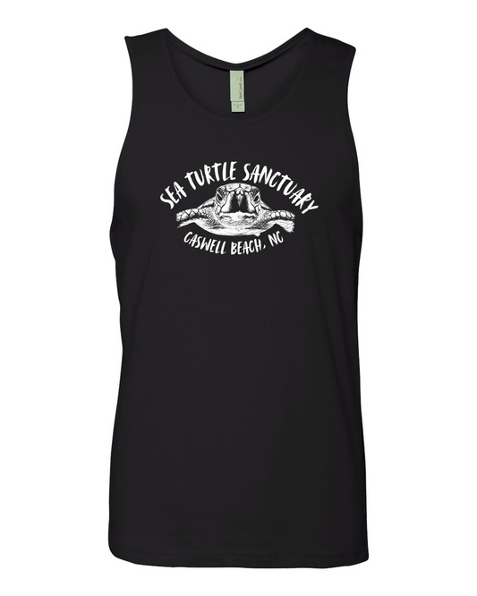 Caswell Turtle Sanctuary Men's Cotton Muscle Tank - 3633(Click for more colors)