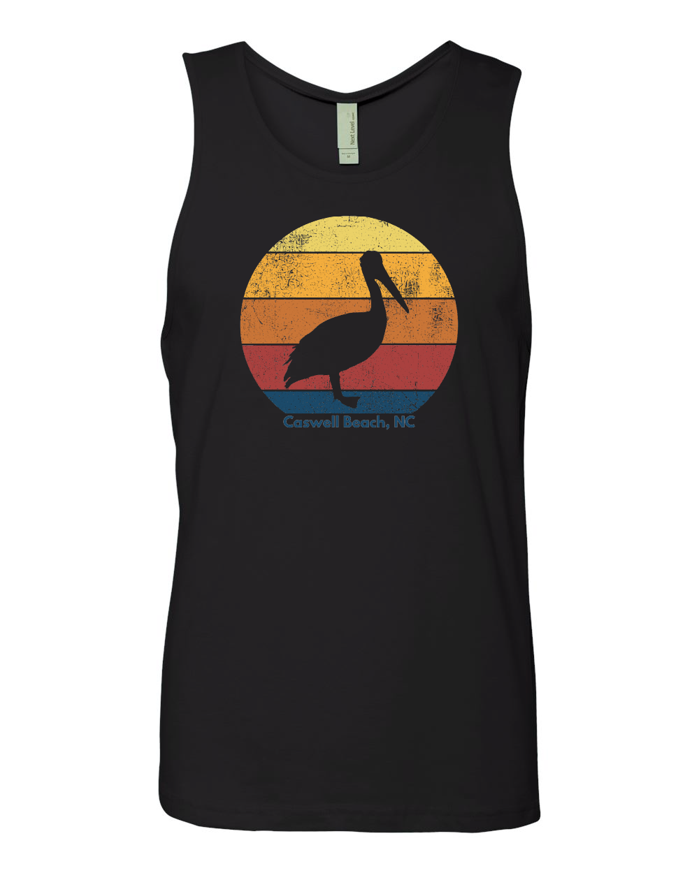 Caswell Pelican Sun Men's Cotton Muscle Tank - 3633(Click for more colors)