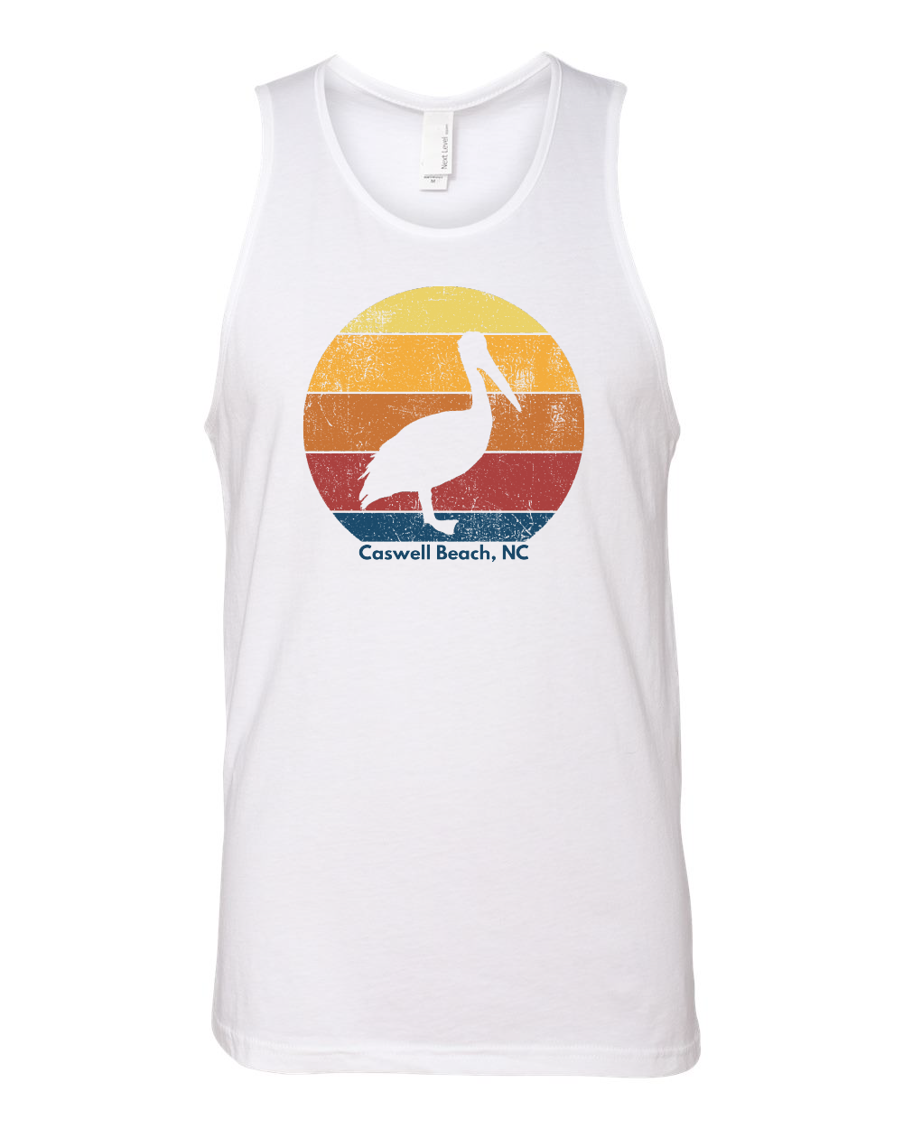 Caswell Pelican Sun Men's Cotton Muscle Tank - 3633(Click for more colors)